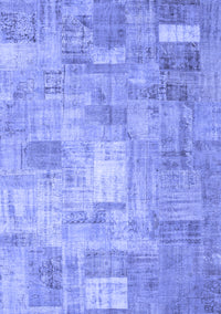 Patchwork Blue Transitional Rug, con1391blu