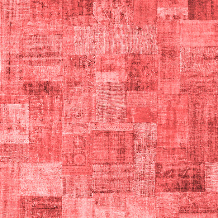 Patchwork Red Transitional Area Rugs