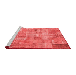 Transitional Red Washable Rugs
