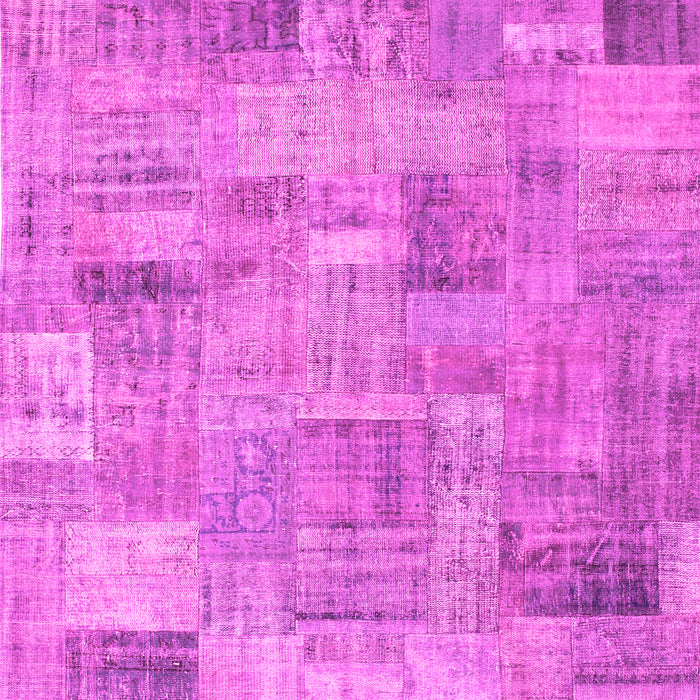 Patchwork Pink Transitional Rug, con1392pnk