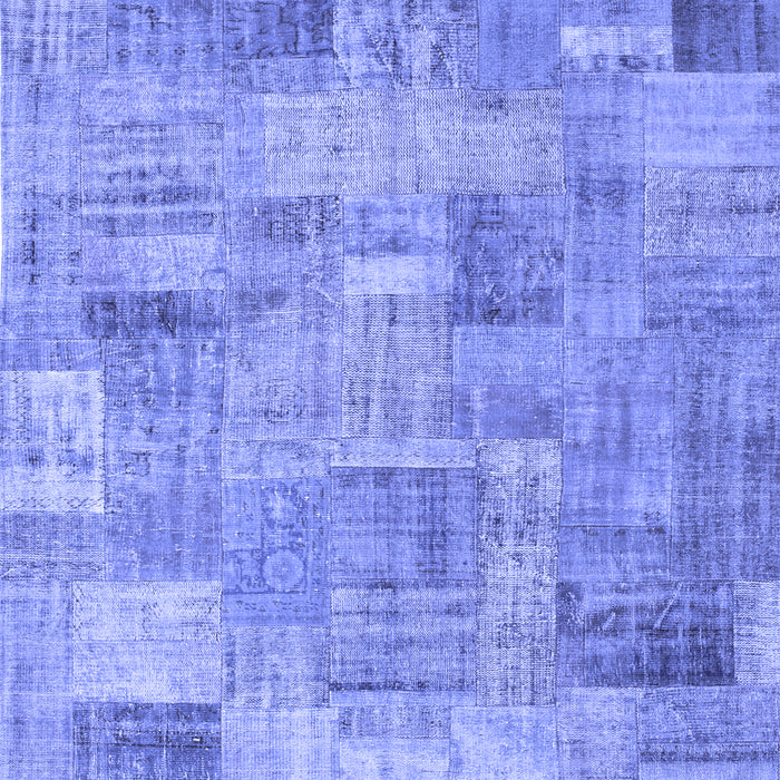 Patchwork Blue Transitional Rug, con1392blu