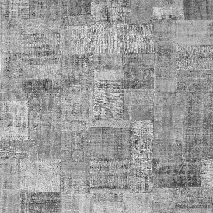 Patchwork Gray Transitional Rug, con1392gry