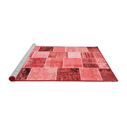 Transitional Red Washable Rugs
