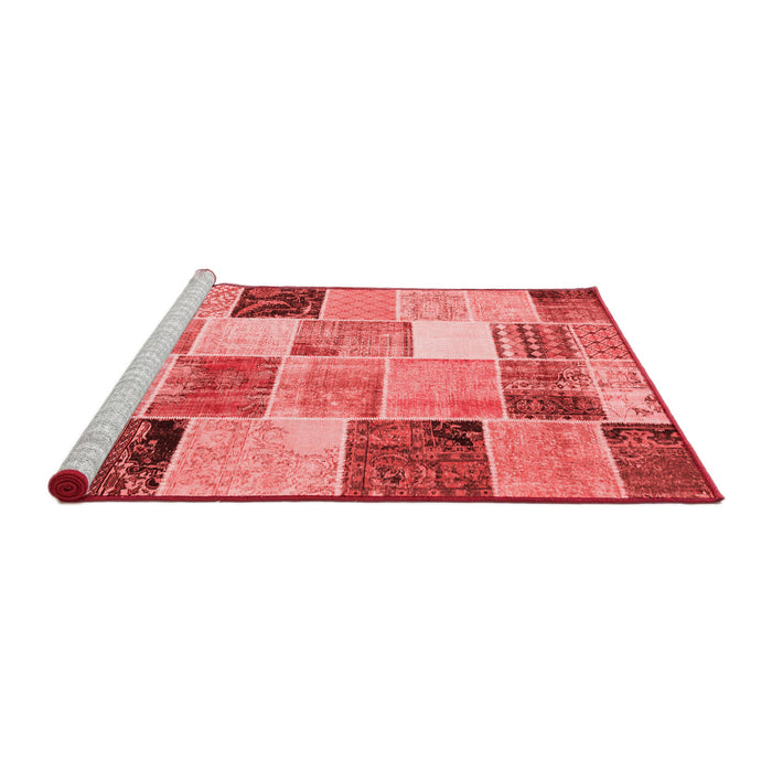 Transitional Red Washable Rugs