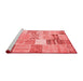 Transitional Red Washable Rugs