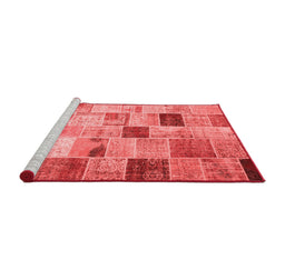 Transitional Red Washable Rugs