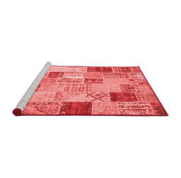 Transitional Red Washable Rugs