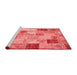 Transitional Red Washable Rugs