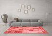 Transitional Red Washable Rugs