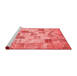 Transitional Red Washable Rugs