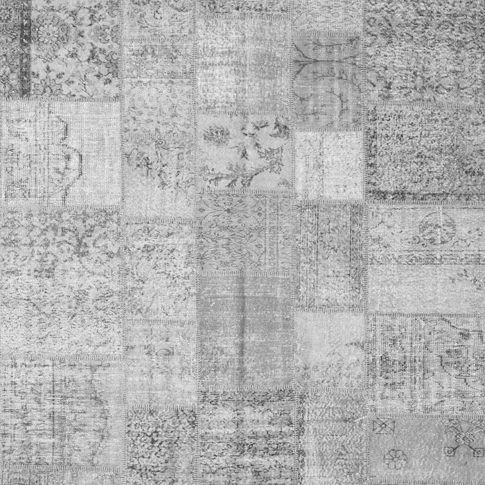 Patchwork Gray Transitional Rug, con1399gry