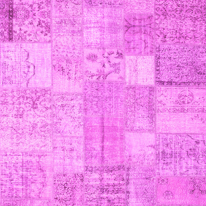Patchwork Pink Transitional Rug, con1399pnk