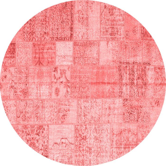 Patchwork Red Transitional Rug, con1399red