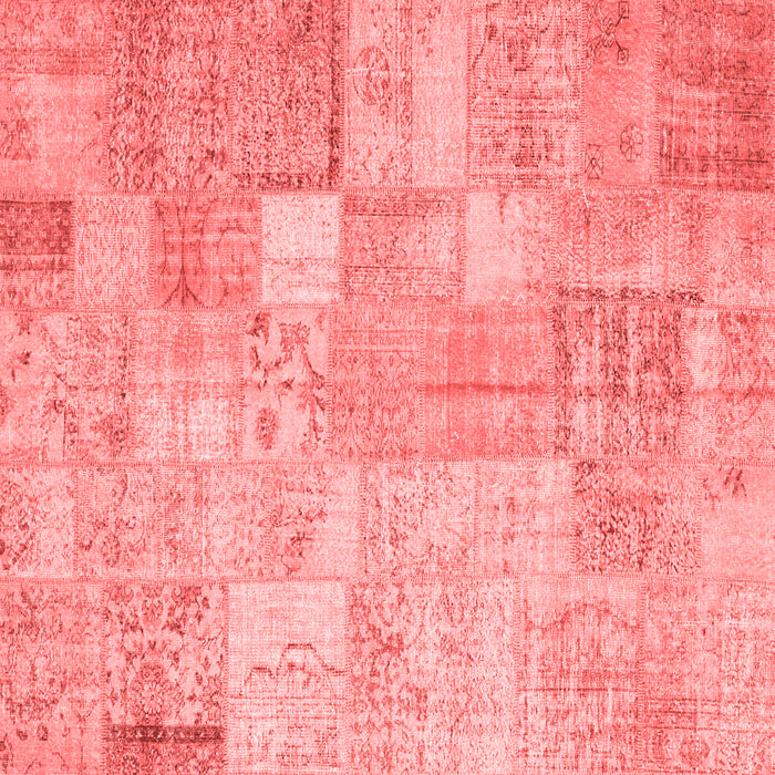 Patchwork Red Transitional Rug, con1399red