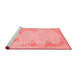 Contemporary Red Washable Rugs