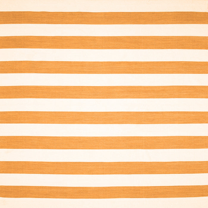 Round Machine Washable Solid Orange Modern Area Rugs, wshcon13org