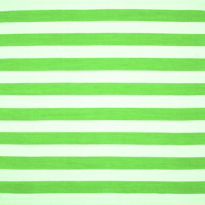 Serging Thickness of Solid Green Modern Rug, con13grn