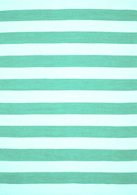 Solid Turquoise Modern Rug, con13turq