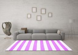 Machine Washable Solid Purple Modern Area Rugs in a Living Room, wshcon13pur