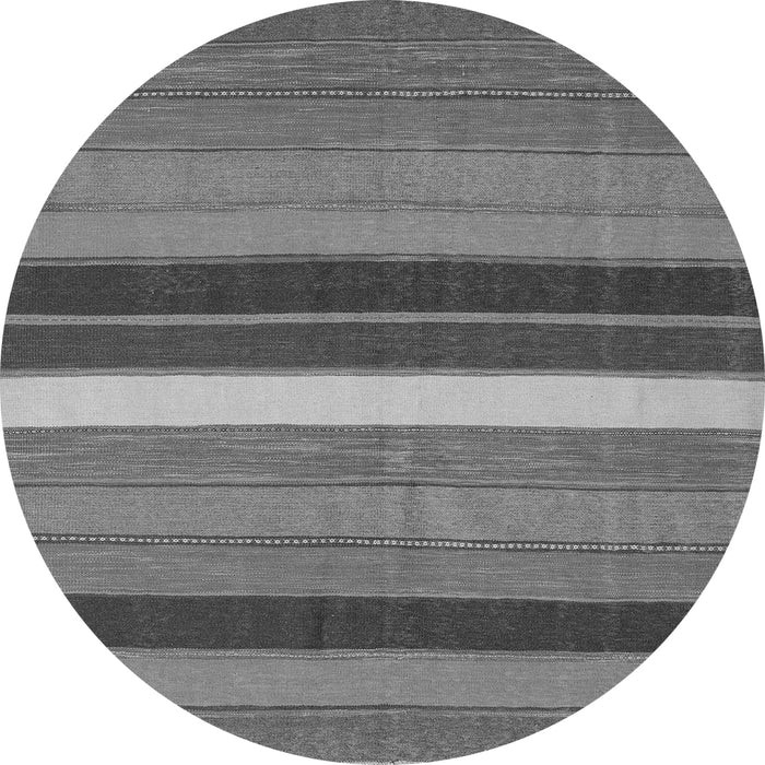 Square Abstract Gray Contemporary Rug, con1400gry