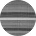 Square Abstract Gray Contemporary Rug, con1400gry