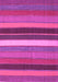 Machine Washable Abstract Pink Contemporary Rug, wshcon1400pnk