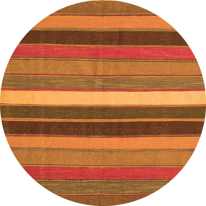 Machine Washable Abstract Orange Contemporary Area Rugs, wshcon1400org