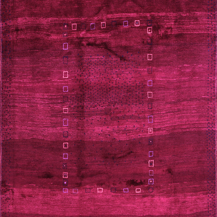 Machine Washable Abstract Pink Contemporary Rug, wshcon1401pnk