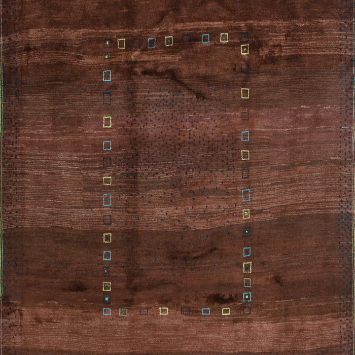 Machine Washable Abstract Light Blue Contemporary Rug, wshcon1401lblu