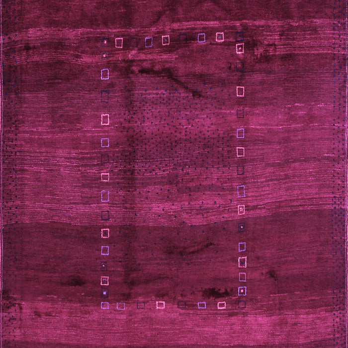 Abstract Purple Contemporary Rug, con1401pur