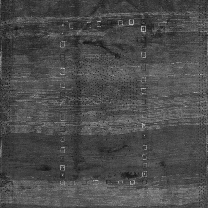 Serging Thickness of Machine Washable Abstract Gray Contemporary Rug, wshcon1401gry