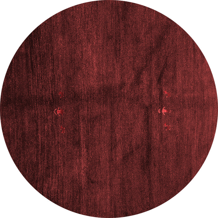 Machine Washable Abstract Red Contemporary Rug, wshcon1402red