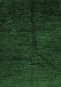 Abstract Emerald Green Contemporary Rug, con1402emgrn