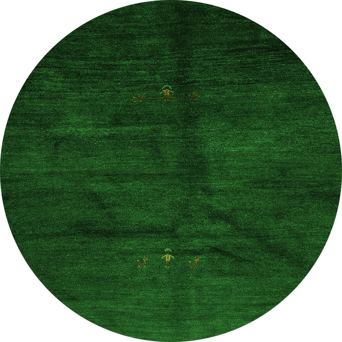 Machine Washable Abstract Green Contemporary Area Rugs, wshcon1402grn