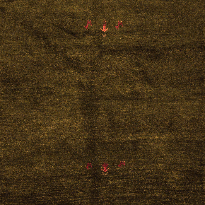 Abstract Orange Contemporary Rug, con1402org