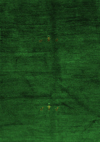 Abstract Green Contemporary Rug, con1402grn