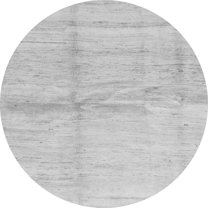 Machine Washable Solid Gray Modern Rug, wshcon1403gry