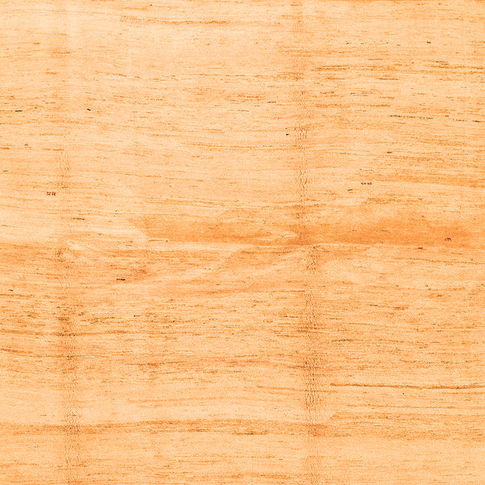 Serging Thickness of Solid Orange Modern Rug, con1403org