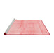 Modern Red Washable Rugs