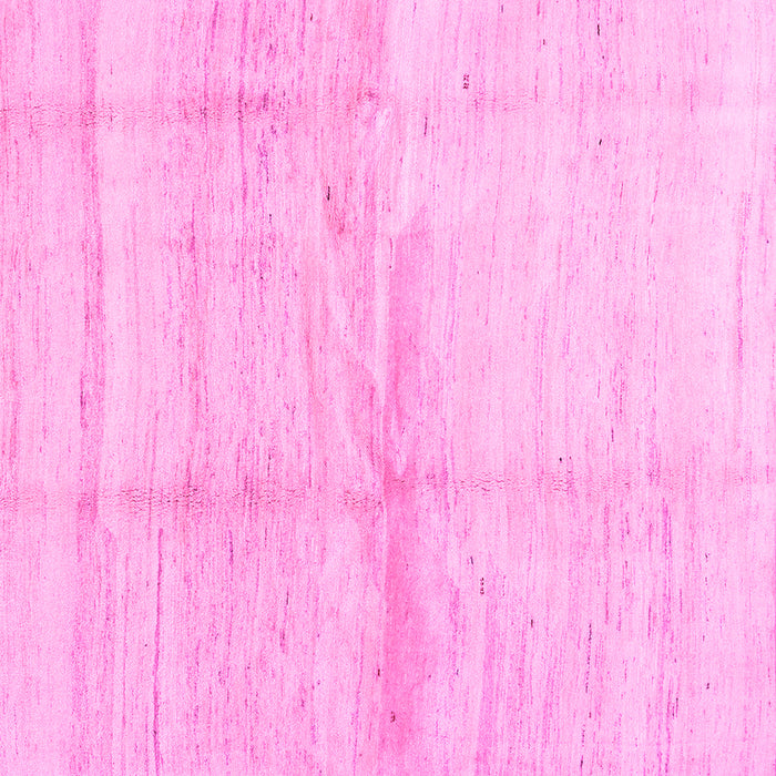 Square Machine Washable Solid Pink Modern Rug, wshcon1403pnk