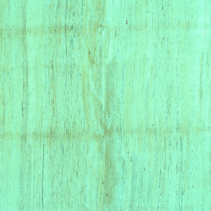 Square Solid Turquoise Modern Rug, con1403turq