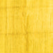 Square Solid Yellow Modern Rug, con1403yw