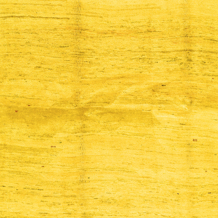 Solid Yellow Modern Rug, con1403yw