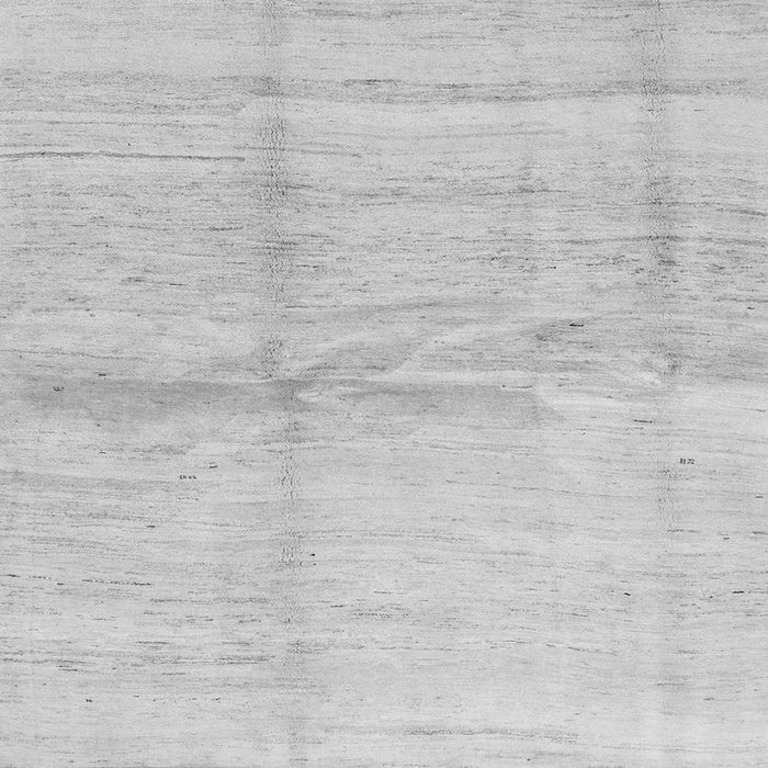 Round Machine Washable Solid Gray Modern Rug, wshcon1403gry