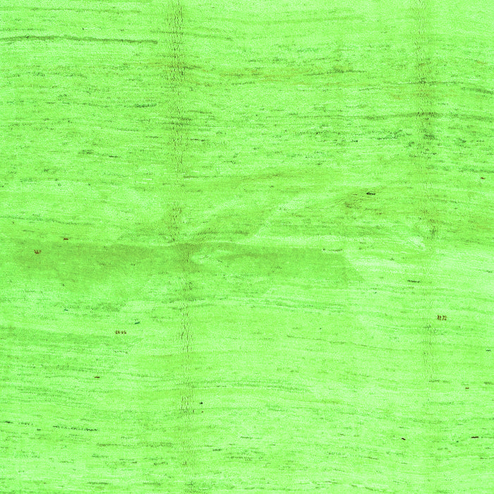 Serging Thickness of Machine Washable Solid Green Modern Area Rugs, wshcon1403grn