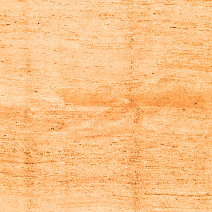 Serging Thickness of Machine Washable Solid Orange Modern Area Rugs, wshcon1403org