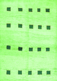 Solid Green Modern Rug, con1404grn