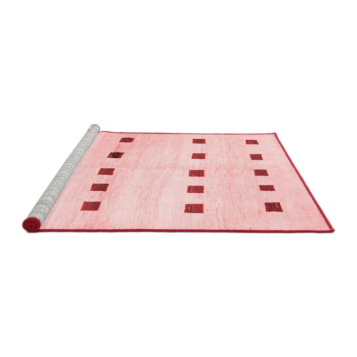 Modern Red Washable Rugs