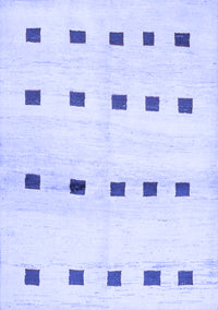 Solid Blue Modern Rug, con1404blu