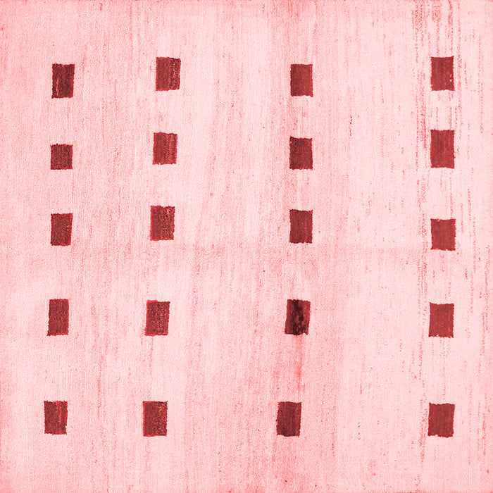 Solid Red Modern Rug, con1404red